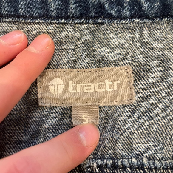 tractr denim jacket girls - Picture 2 of 2